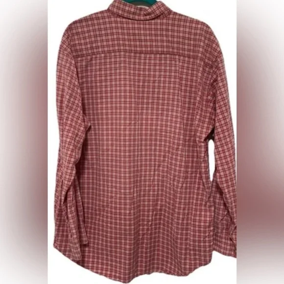 Disney Parks Mickey Mouse Red Plaid Flannel Shirt Dadcore Lumberjack Retro XL - Picture 3 of 9